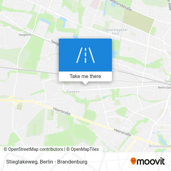 Stieglakeweg map