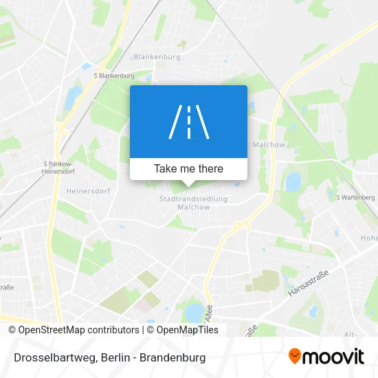 Карта Drosselbartweg