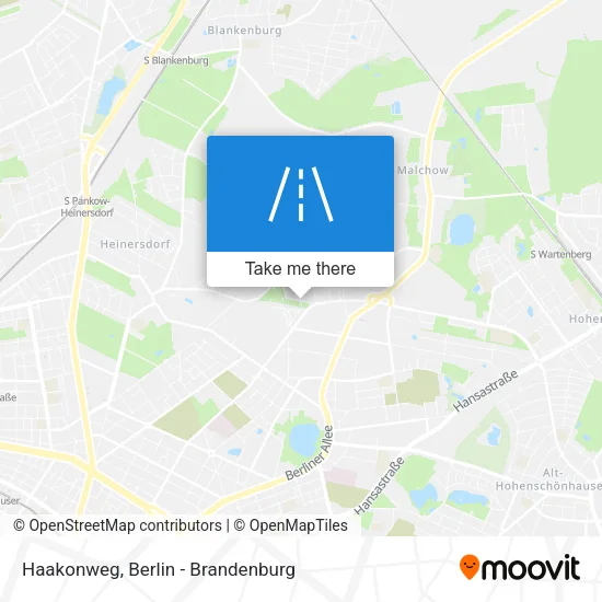 Карта Haakonweg