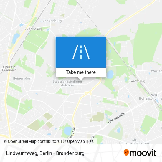 Карта Lindwurmweg