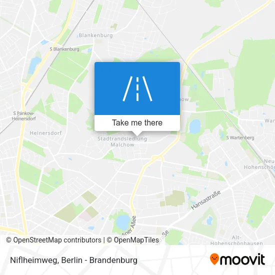 Карта Niflheimweg