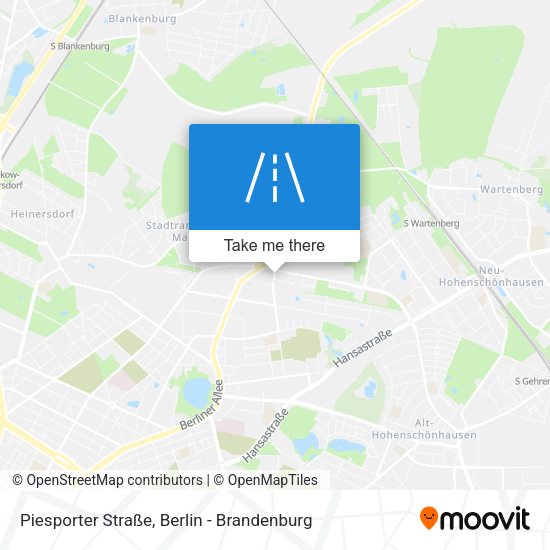 Piesporter Straße map