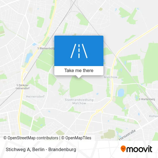 Stichweg A map