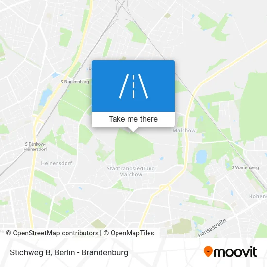 Stichweg B map