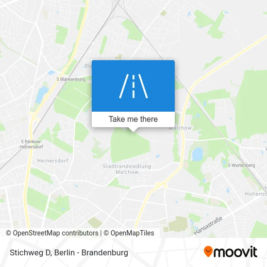 Stichweg D map