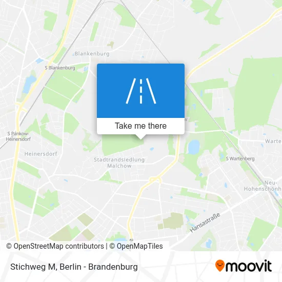 Stichweg M map