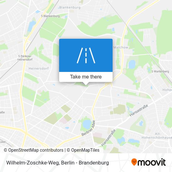 Wilhelm-Zoschke-Weg map