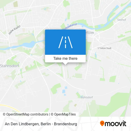Карта An Den Lindbergen