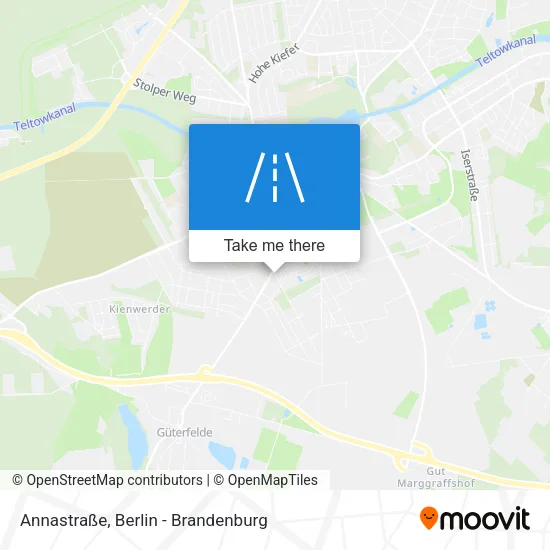 Карта Annastraße