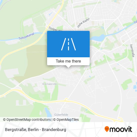 Bergstraße map