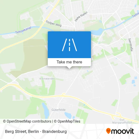 Bergstraße map