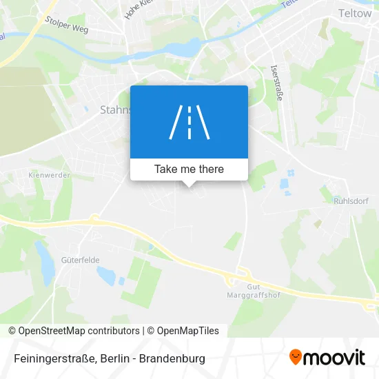 Карта Feiningerstraße