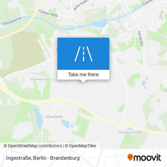 Карта Ingestraße