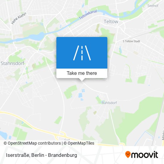 Iserstraße map
