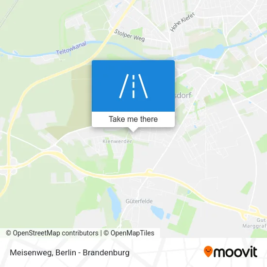 Карта Meisenweg