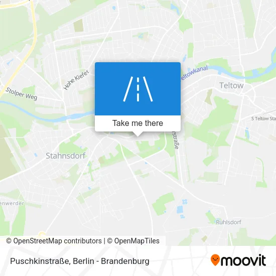 Карта Puschkinstraße