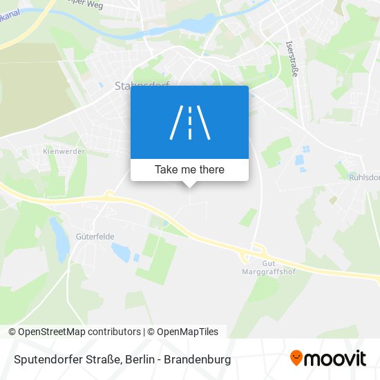 Sputendorfer Straße map