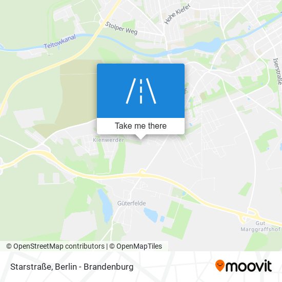 Starstraße map