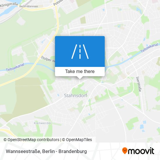 Wannseestraße map