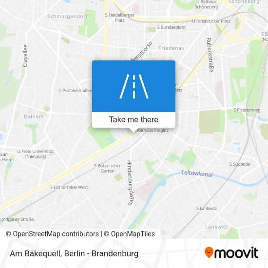 Карта Am Bäkequell