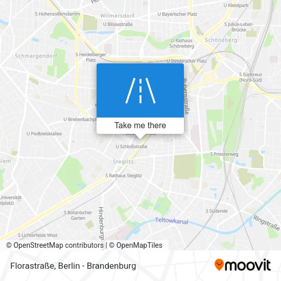 Florastraße map