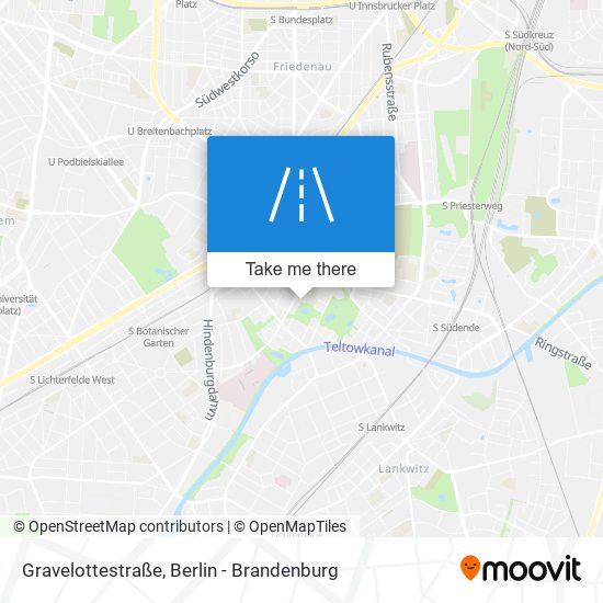 Gravelottestraße map