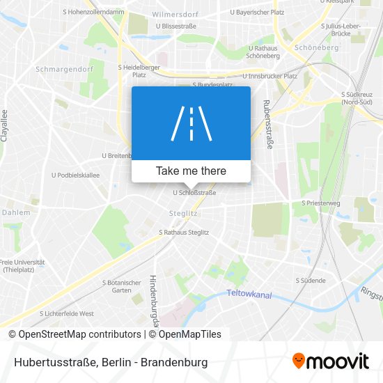 Hubertusstraße map