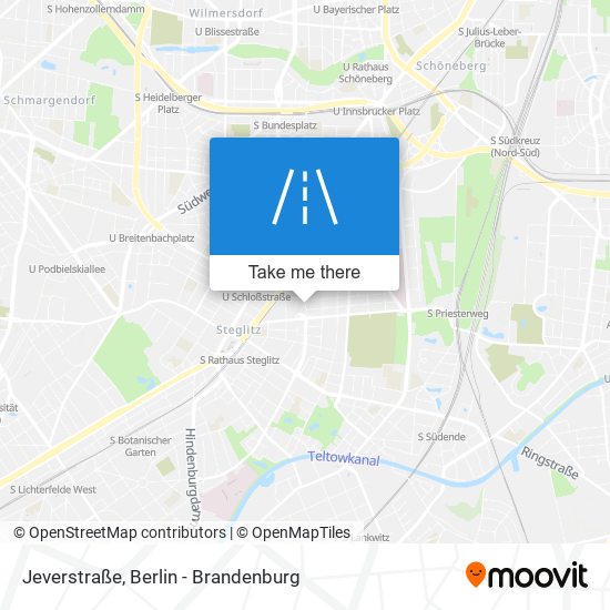 Jeverstraße map