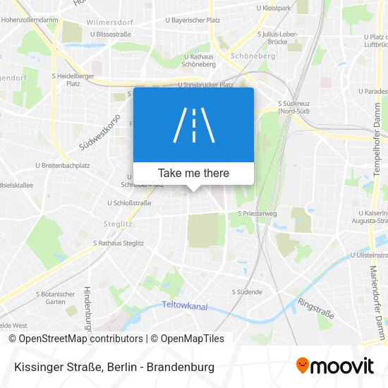 Карта Kissinger Straße