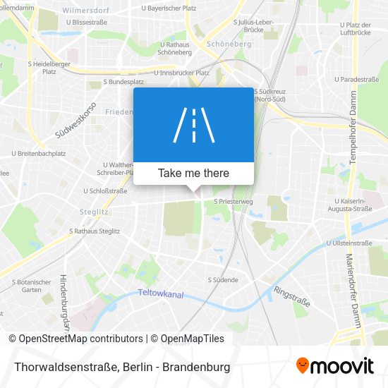 Thorwaldsenstraße map