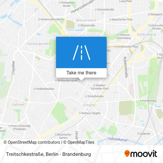 Карта Treitschkestraße