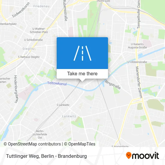 Tuttlinger Weg map