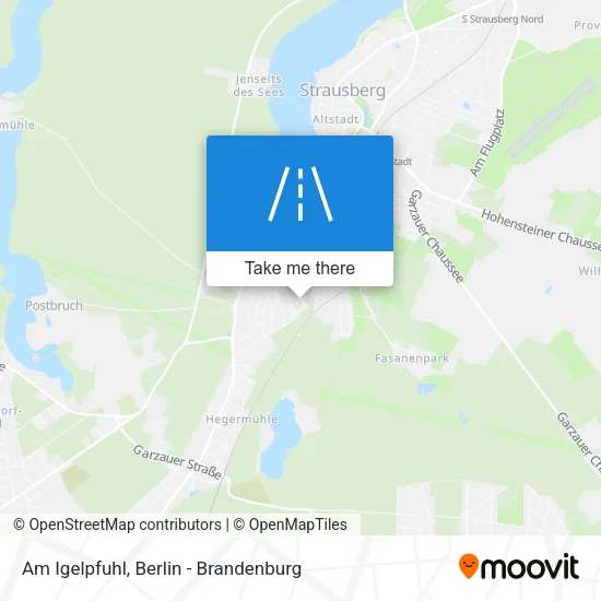 Карта Am Igelpfuhl