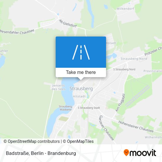 Badstraße map