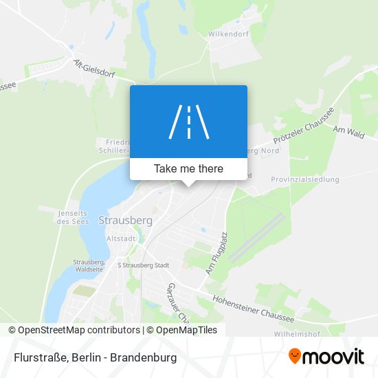 Карта Flurstraße