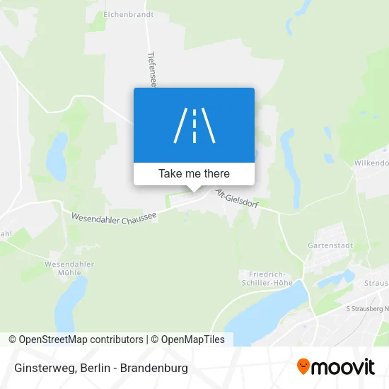 Карта Ginsterweg