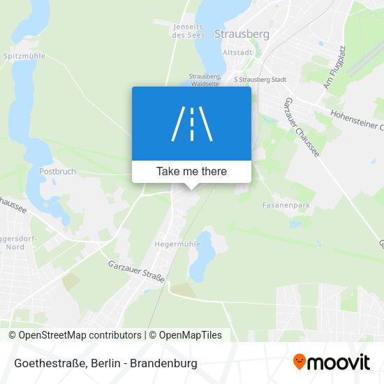 Goethestraße map