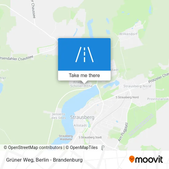 Карта Grüner Weg
