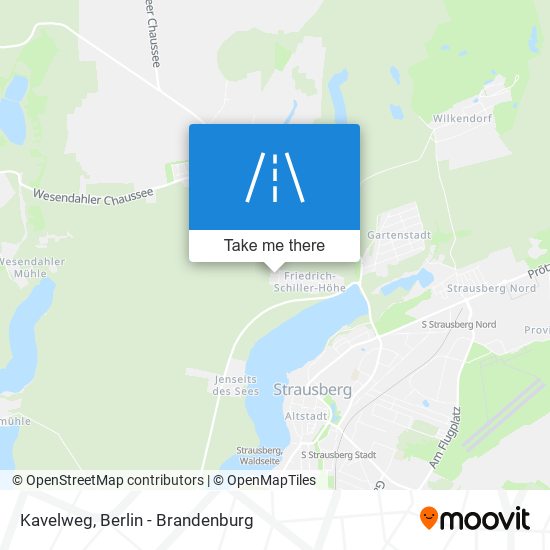 Карта Kavelweg
