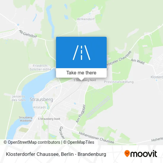 Карта Klosterdorfer Chaussee