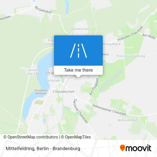 Карта Mittelfeldring
