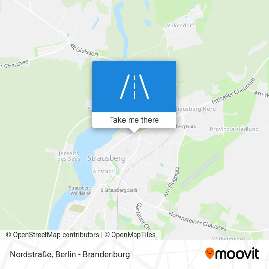 Карта Nordstraße