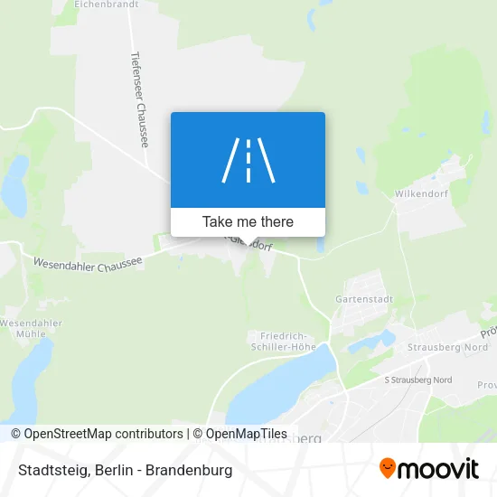 Карта Stadtsteig