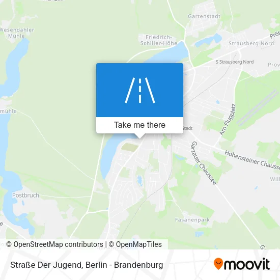 Карта Straße Der Jugend
