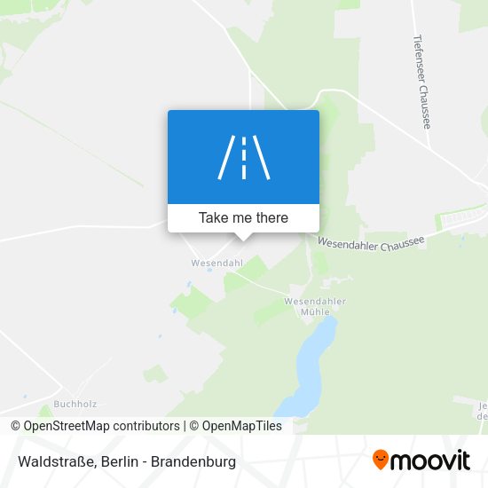 Waldstraße map