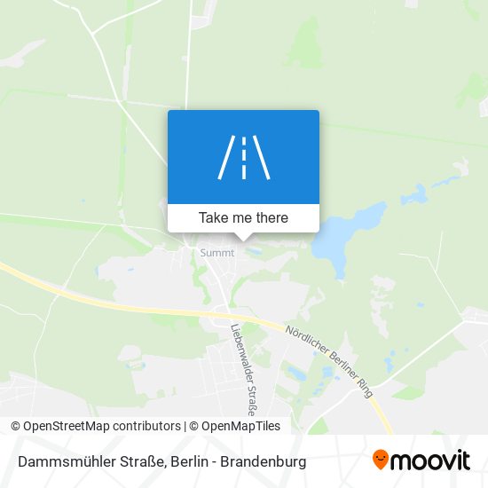 Карта Dammsmühler Straße