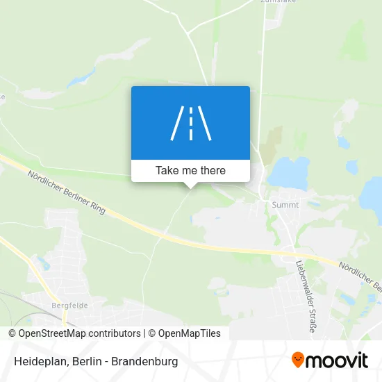 Карта Heideplan