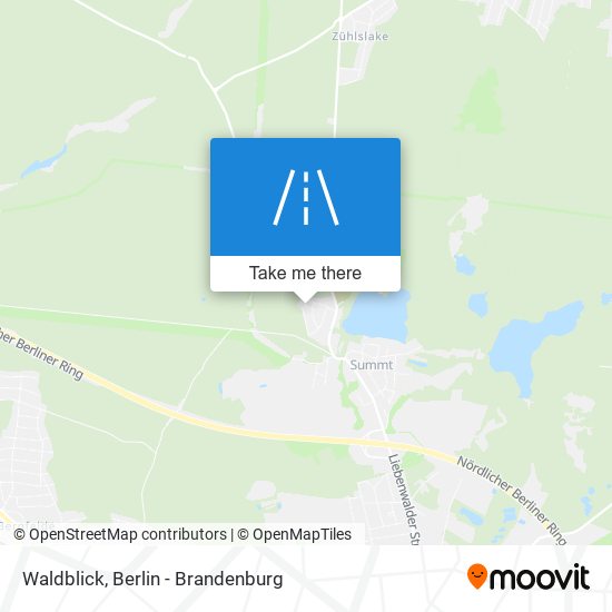 Waldblick map