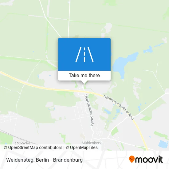Карта Weidensteg