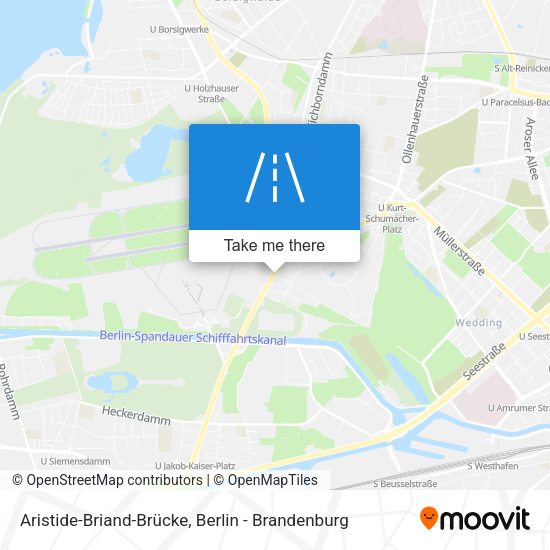 Aristide-Briand-Brücke map